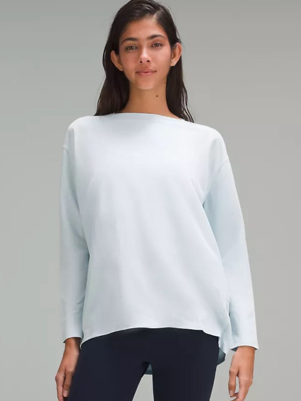 lululemon athletica Back In Action Organic Cotton Long-Sleeve Shirt